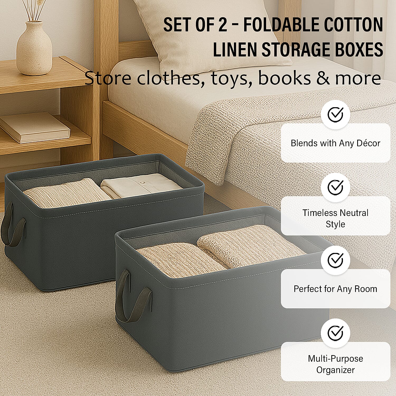 Patterned-Storage-Box-Size-45x28x20-cm-Grey-Cream