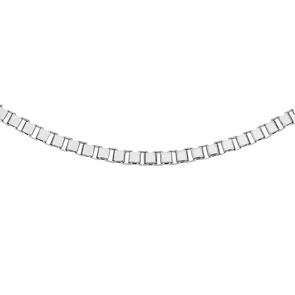 9K White Gold Chain (Size - 20) with Lobster Clasp, Gold Wt. 5.00 Gms.