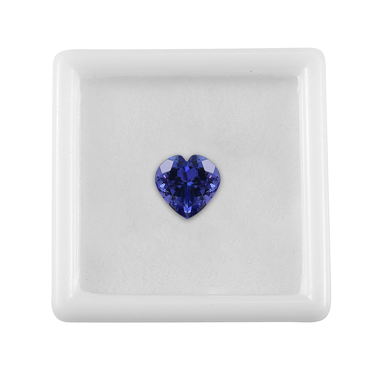 Tanzanite Heart Size Varies