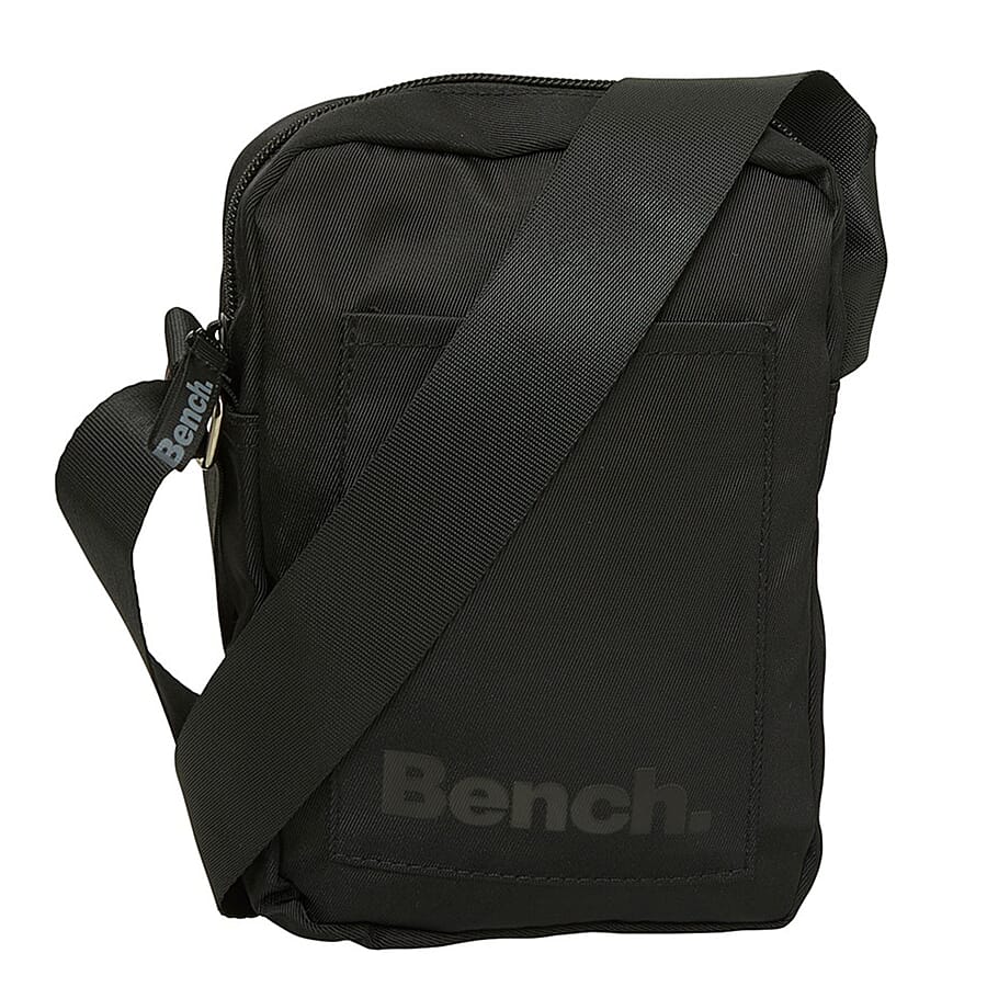 Bench - Black Quilted Crossbody Bag