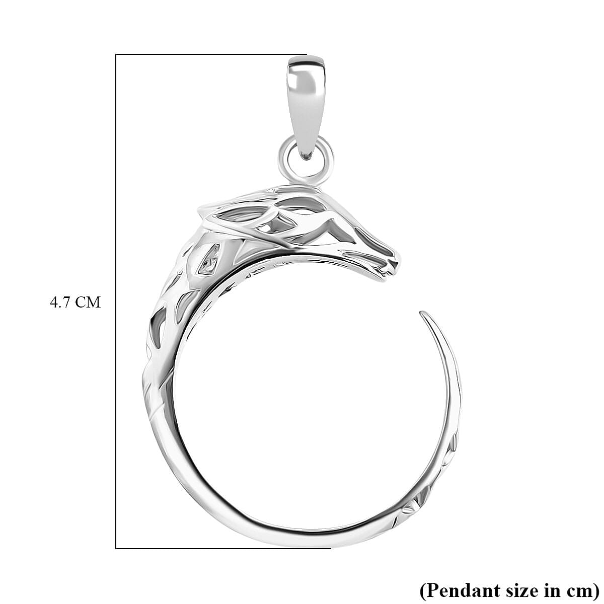 Handmade Sterling Silver Dragon Pendant, Silver Wt 6.20 Gms.