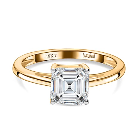 TJC 19TH BIRTHDAY SUPER FIND - Luxuriant Diamond 18K Yellow Gold IGI Certified (VS-F) Lab Grown Diamond Ring 3.05 Ct.