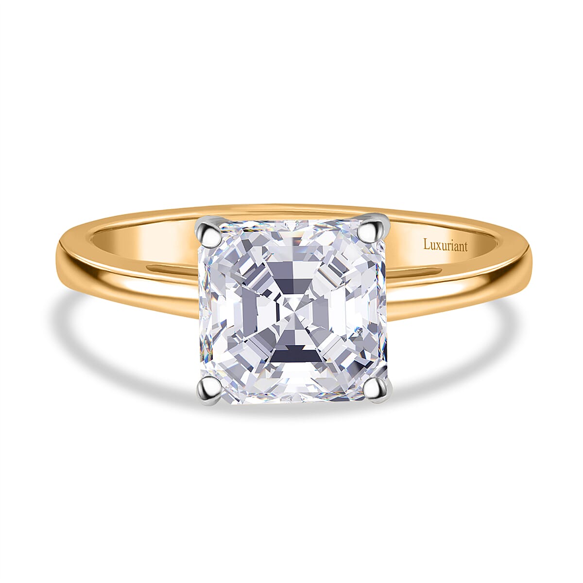 Luxuriant Diamond 18K Yellow Gold IGI Certified Lab Grown Diamond Solitaire Ring 3.00 Ct. Luxuriant Diamond 18K Yellow Gold IGI Certified Lab Grown Diamond Solitaire Ring 3.00 Ct.