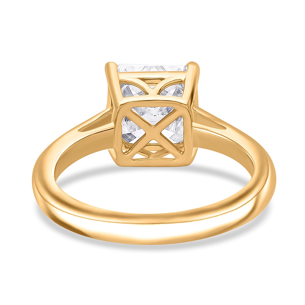 Luxuriant Diamond 18K Yellow Gold IGI Certified Lab Grown Diamond Solitaire Ring 3.00 Ct. Luxuriant Diamond 18K Yellow Gold IGI Certified Lab Grown Diamond Solitaire Ring 3.00 Ct.