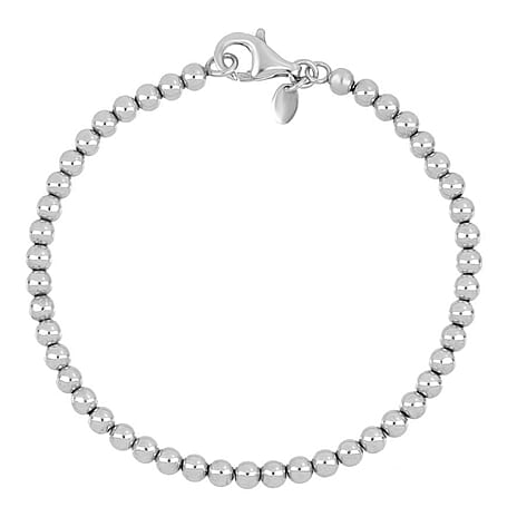 La Bella Fine Italian Jewellery - Handmade Sterling Silver Bracelet (Size - 7.5)
