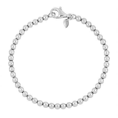 La Bella Fine Italian Jewellery - Handmade Sterling Silver Necklace (Size - 20) with Lobster Clasp