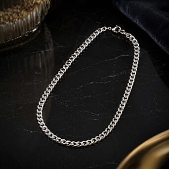https://tjcuk.sirv.com/Products/80/5/8055801/La-Bella-Fine-Italian-Jewellery-Handmade-Sterling-Silver-Curb-Necklace_8055801_2.jpg?w=342&h=342