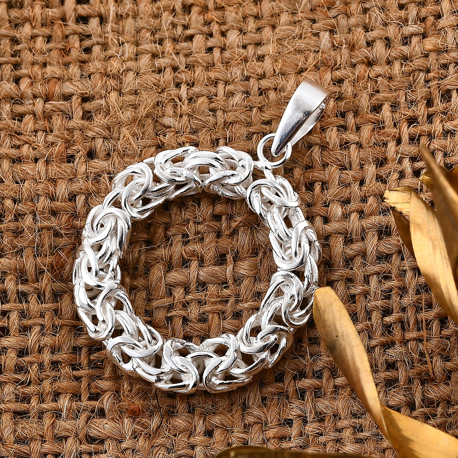 Royal Bali Collection - Sterling Silver Pendant, Silver wt. 6.25 Gms.