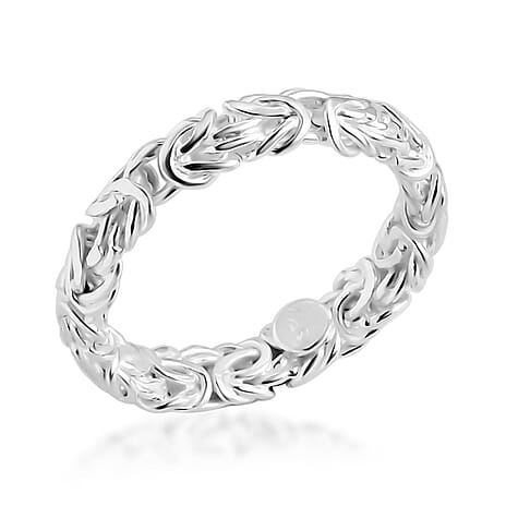 Royal Bali Collection - Handmade Sterling Silver Ring, Silver Wt. 4.10 Gms.