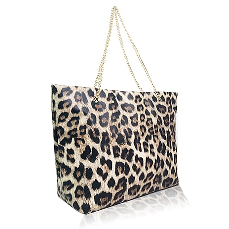 IW  Tote Bag (Size 26x12x41 cm) - Brown