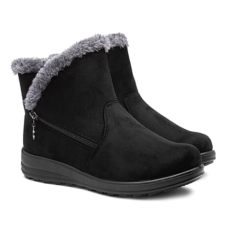 Cushion Walk Ladies Shoe (Size - 7) - Black