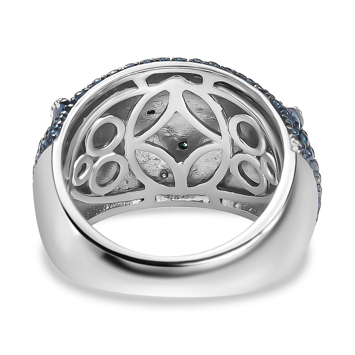 Blue Diamond Star Fish Ring Blue Diamond Star Fish Ring