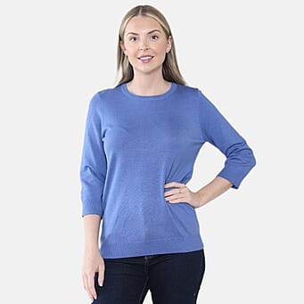 https://tjcuk.sirv.com/Products/80/5/8057973/Crew-Neck-Knit-Top-Size-Small-Denim_8057973.jpg?w=342&h=342