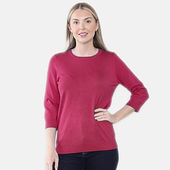 https://tjcuk.sirv.com/Products/80/5/8057985/Crew-Neck-Knit-Jumper-Size-8-to-10-Berry_8057985.jpg?w=342&h=342