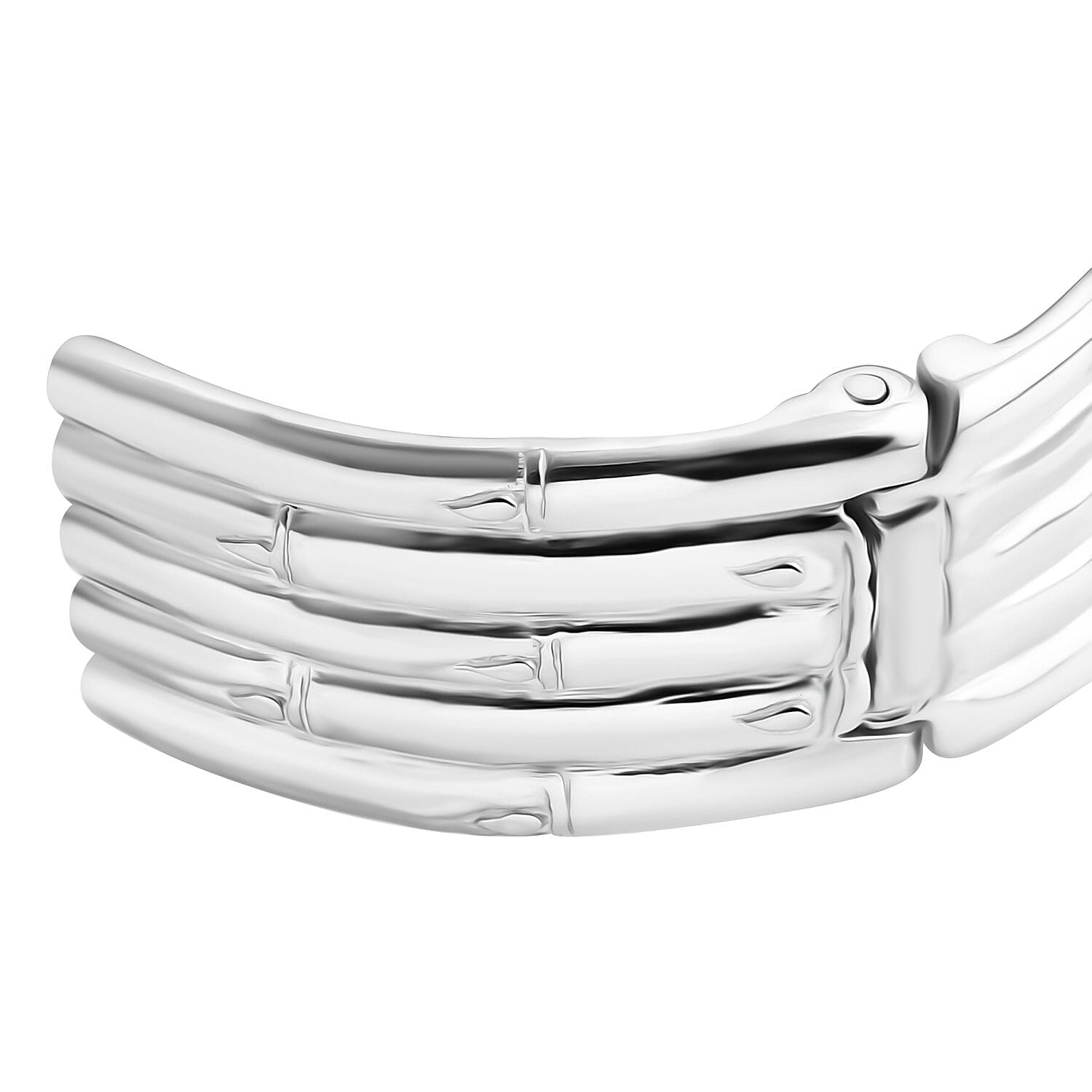 Royal Bali Collection - Sterling Silver Bangle (Size 7.5), Silver Wt. 47.03 Gms.