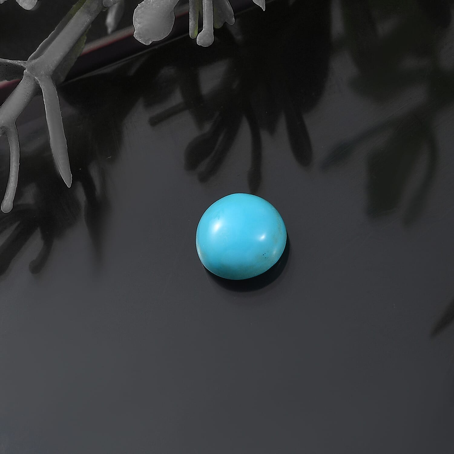 Sleeping Beauty Turquoise Round Shape Gemstone 0.70 Ct.