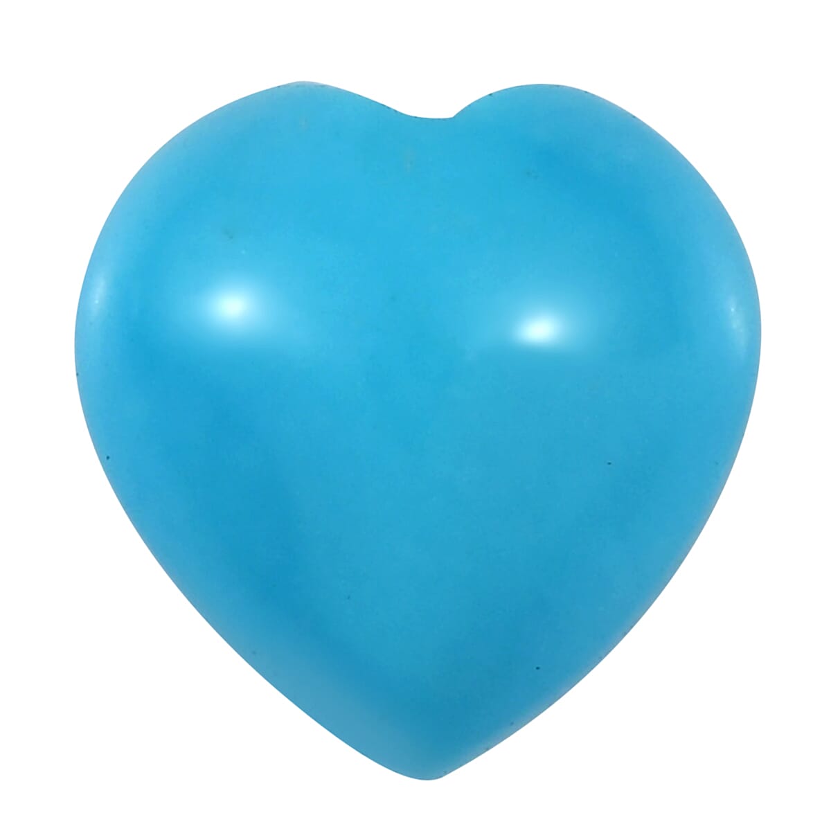 Sleeping Beauty Turquoise Heart Shape Gemstone 0.70 Ct.