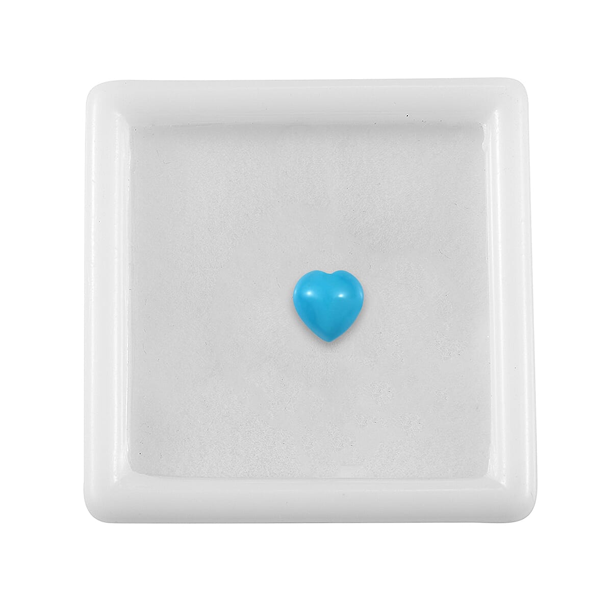 Sleeping Beauty Turquoise Heart Shape Gemstone 0.70 Ct.