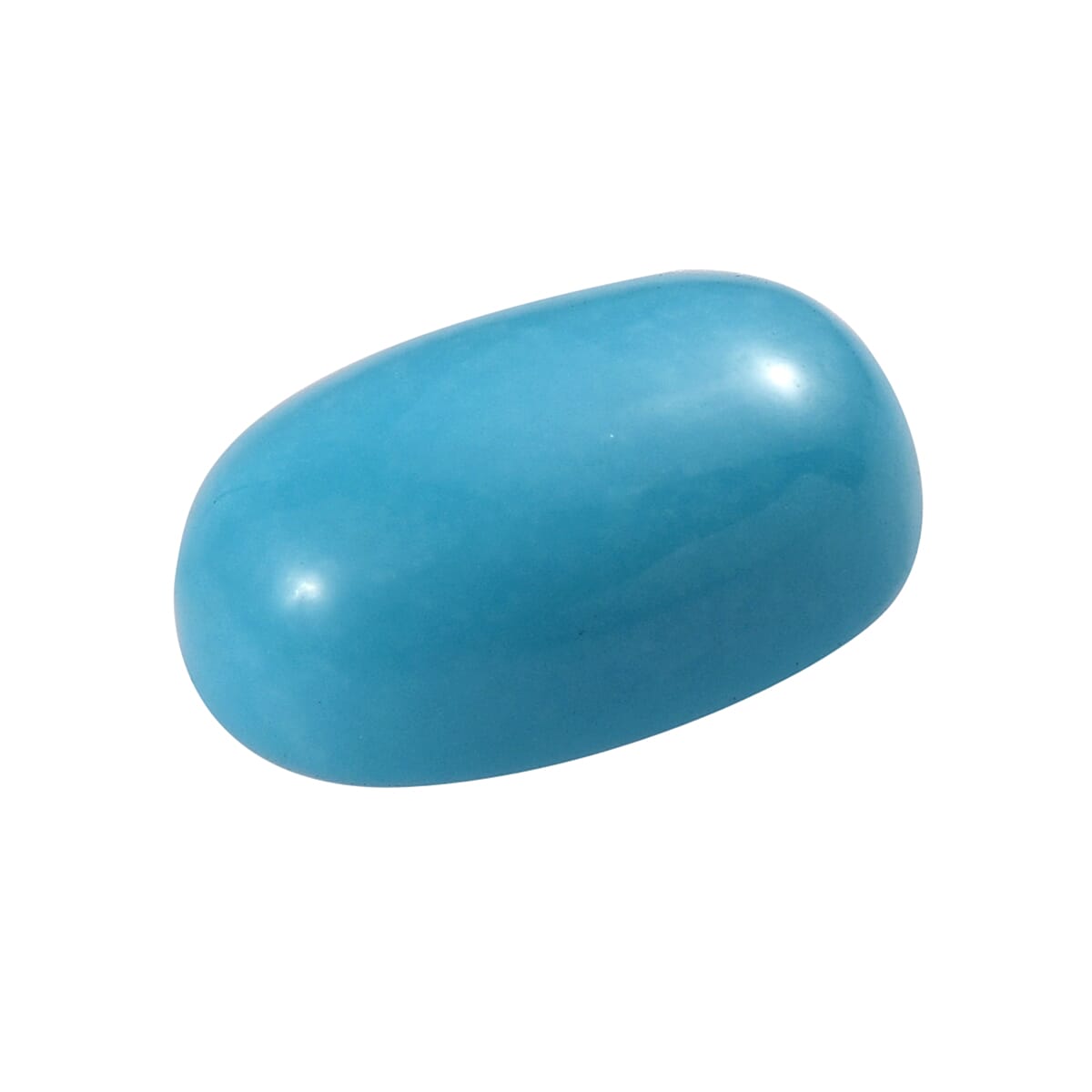 Sleeping Beauty Turquoise Oval Shape Gemstone 0.75 Ct.