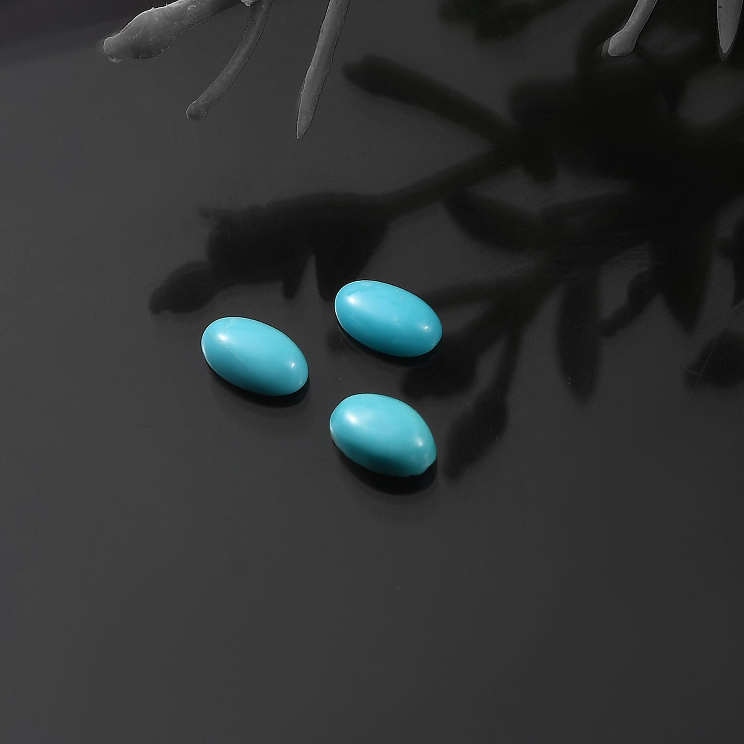 Sleeping Beauty Turquoise Oval Shape Gemstone 0.55 Ct.