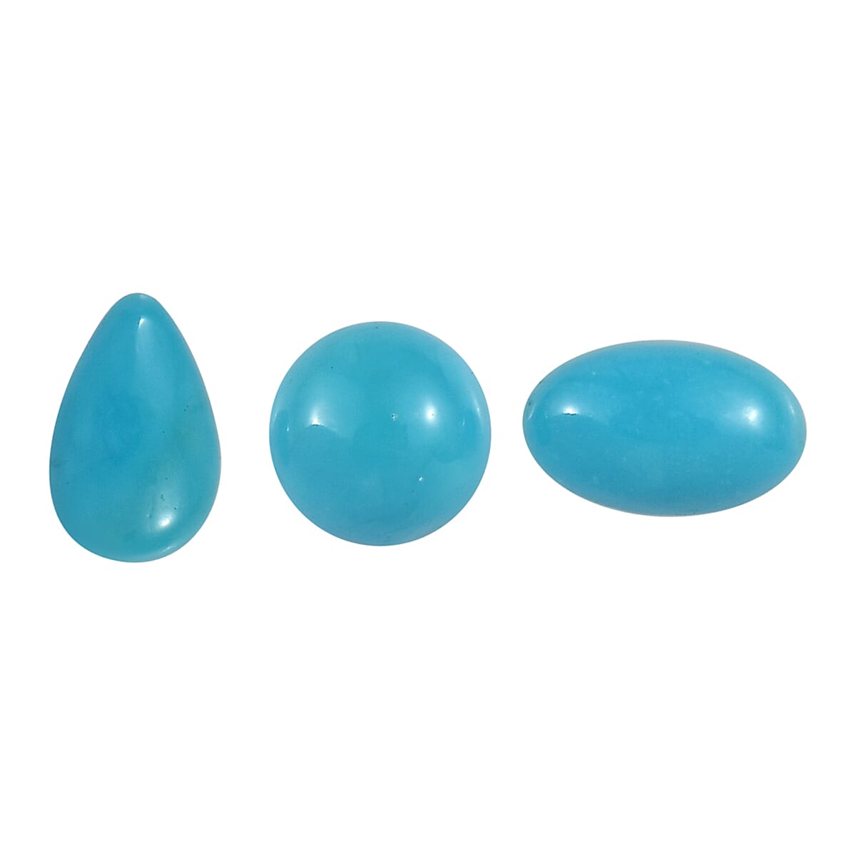 Sleeping Beauty Turquoise Mix Gemstones 0.58 Ct.