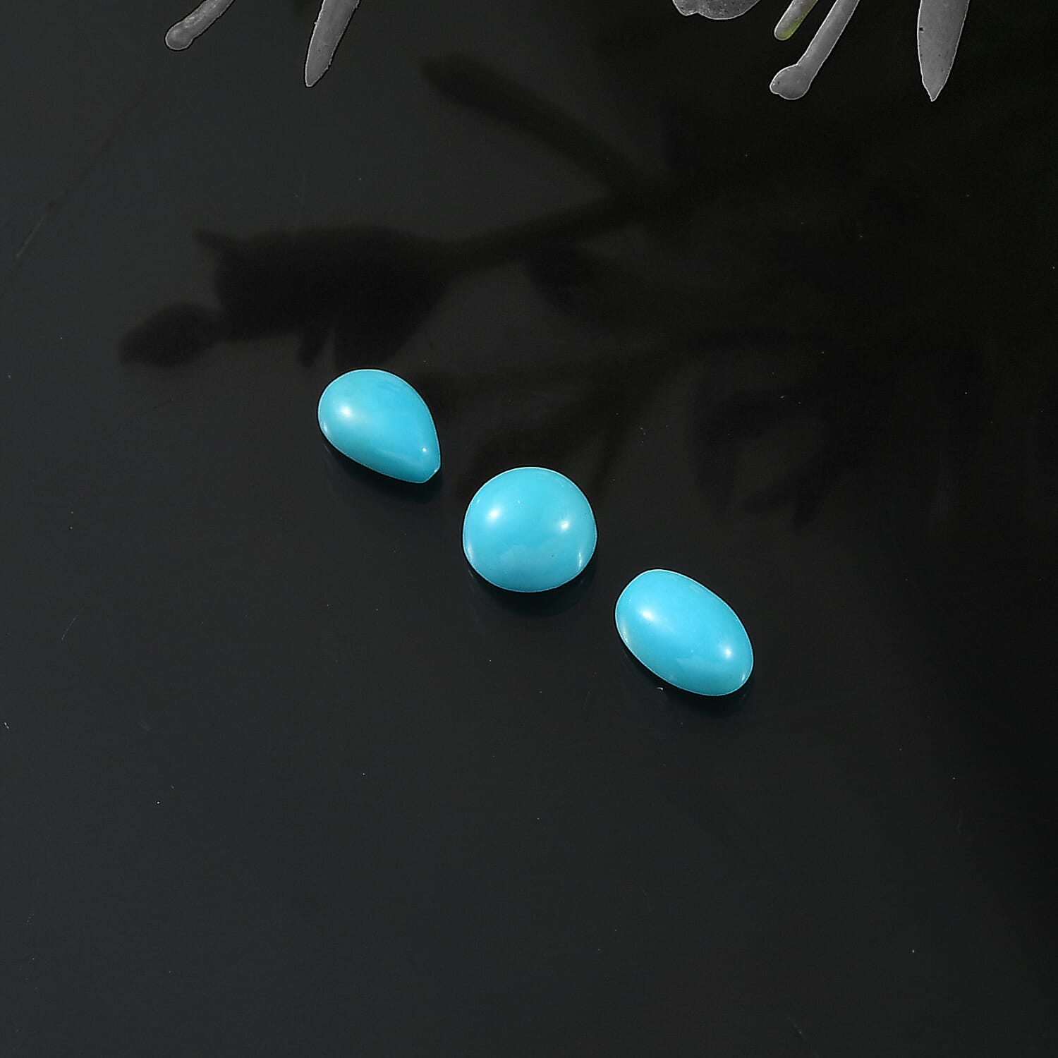 Sleeping Beauty Turquoise Mix Gemstones 0.58 Ct.