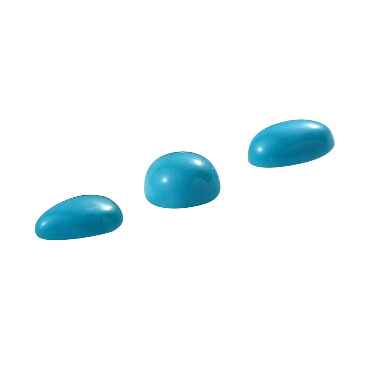 Sleeping Beauty Turquoise Mix Gemstones 0.58 Ct.