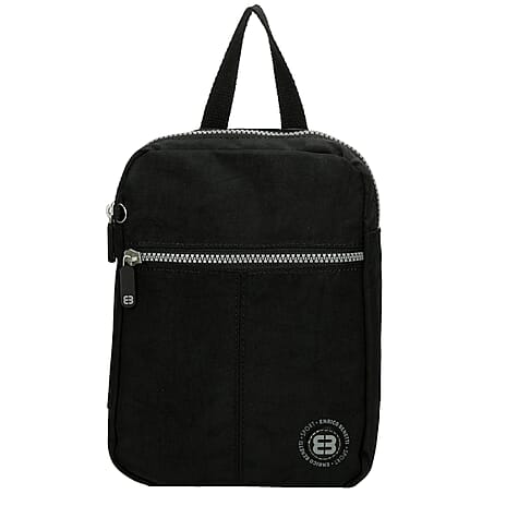 Enrico Benetti Polyamide Backpack (Size 19x6x25 cm) - Black