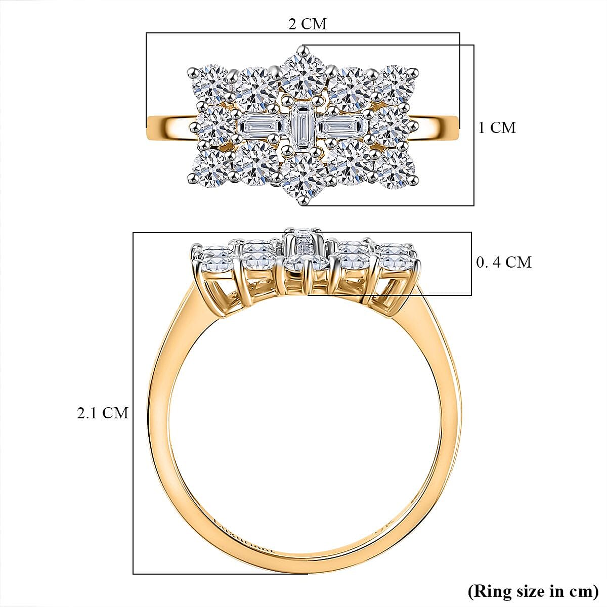 Luxuriant Diamond Lab Grown Diamond (VS-E-F) Boat Ring in Sterling Silver Luxuriant Diamond Lab Grown Diamond (VS-E-F) Boat Ring in Sterling Silver