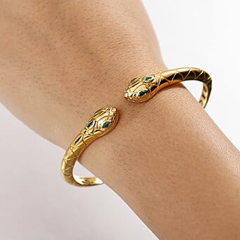 https://tjcuk.sirv.com/Products/80/6/8060597/Emerald-Full-Bangle-in-18K-YG-Vermeil-Sterling-Silver-0-48-ct-Silver-W_8060597_2.jpg?w=342&h=342