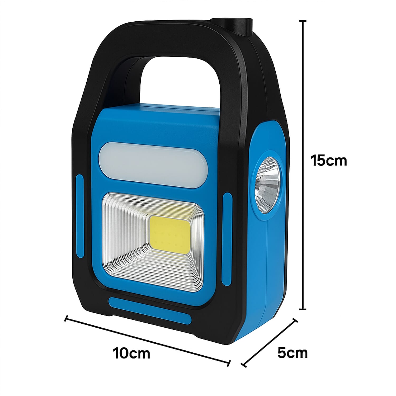 Solar Rechargeable Work Light (1200 mAh Lithium Battery Inc.) - Blue