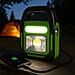 Hurry Bolt Solar Emergency Light with 1200MAH Lithium Battery Included - Blue
