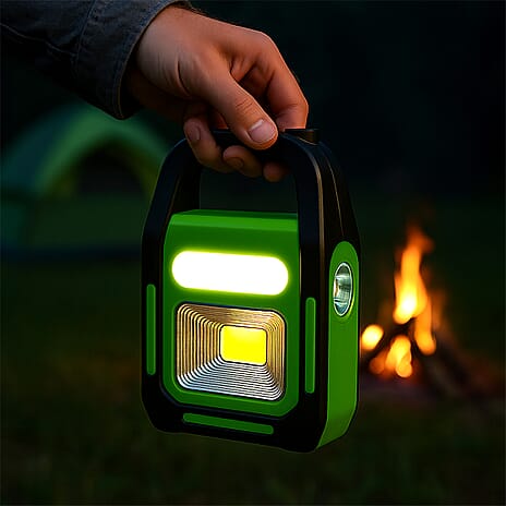 Hurry Bolt Work Light with 1200MAH Lithium Battery Included - Green