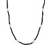 Pink Shell Pearl & Black Spinel Necklace (Size 30) in Rose Gold Colour Tone 127.00 Ct.