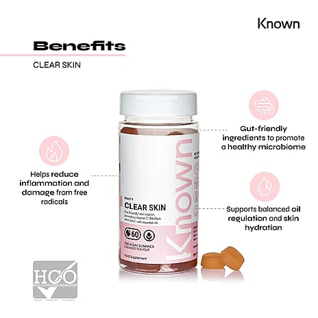 Known Clear Skin Gummies