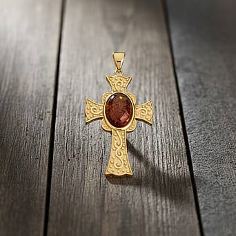https://tjcuk.sirv.com/Products/80/6/8061957/Baltic-Amber-Cross-Pendant-in-Gold-Overlay-Sterling-Silver-5-00-Ct-Sil_8061957_1.jpg?w=342&h=342