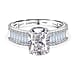 Luxuriant Diamond 950 Platinum IGI Certified Lab Grown Diamond (VS-1-F) Solitaire Diamond Ring