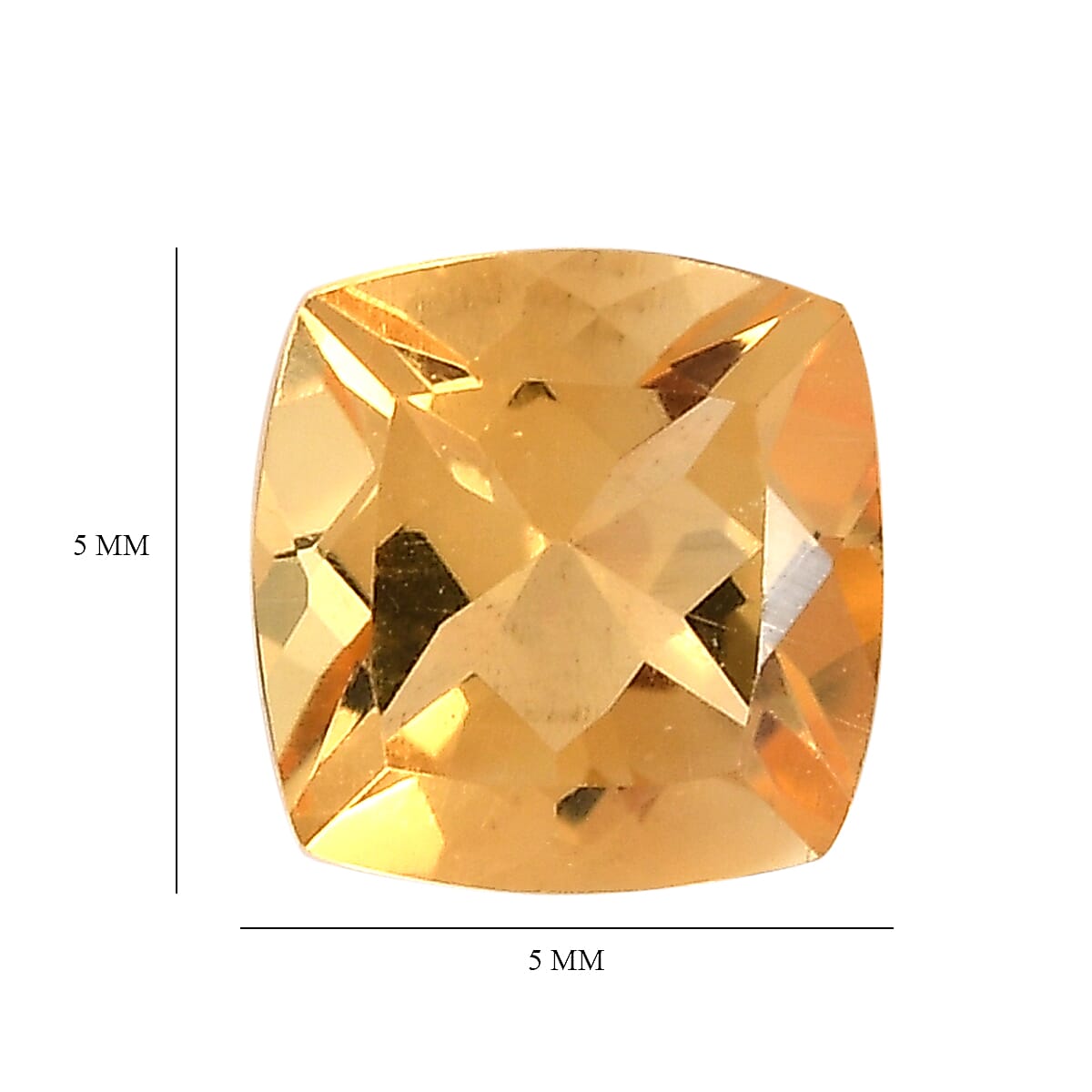 Citrine Cushion Shape Gemstone 1.59 Ct. Citrine Cushion Shape Gemstone 1.59 Ct.