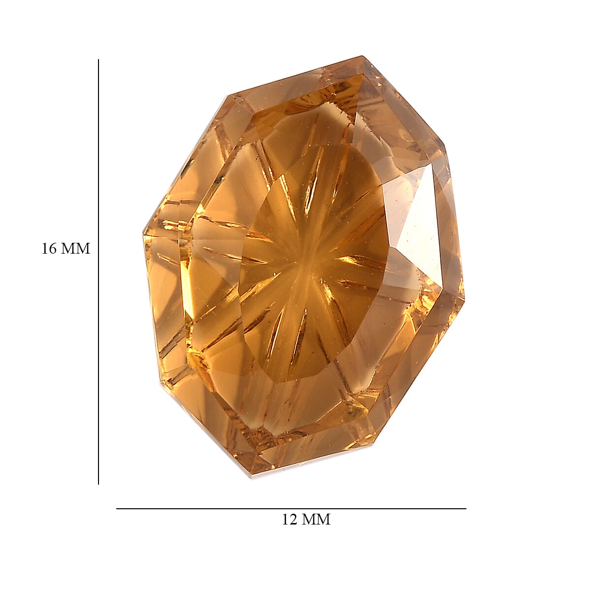 Citrine Fancy Gemstone 8.44 Ct. Citrine Fancy Gemstone 8.44 Ct.