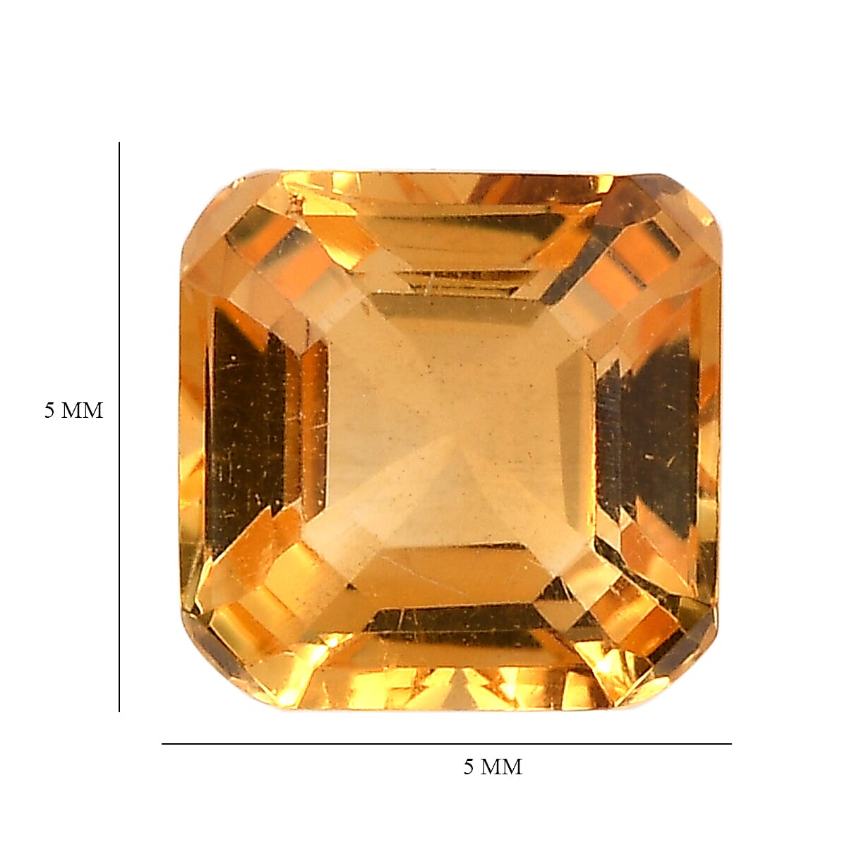 Citrine Octagon Shape Gemstone 1.93 Ct. Citrine Octagon Shape Gemstone 1.93 Ct.