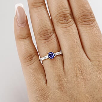 https://tjcuk.sirv.com/Products/80/6/8062248/Tanzanite-Moissanite-Main-Stone-With-Side-Stone-Ring-in-18K-YG-Vermeil_8062248_2.jpg?w=342&h=342