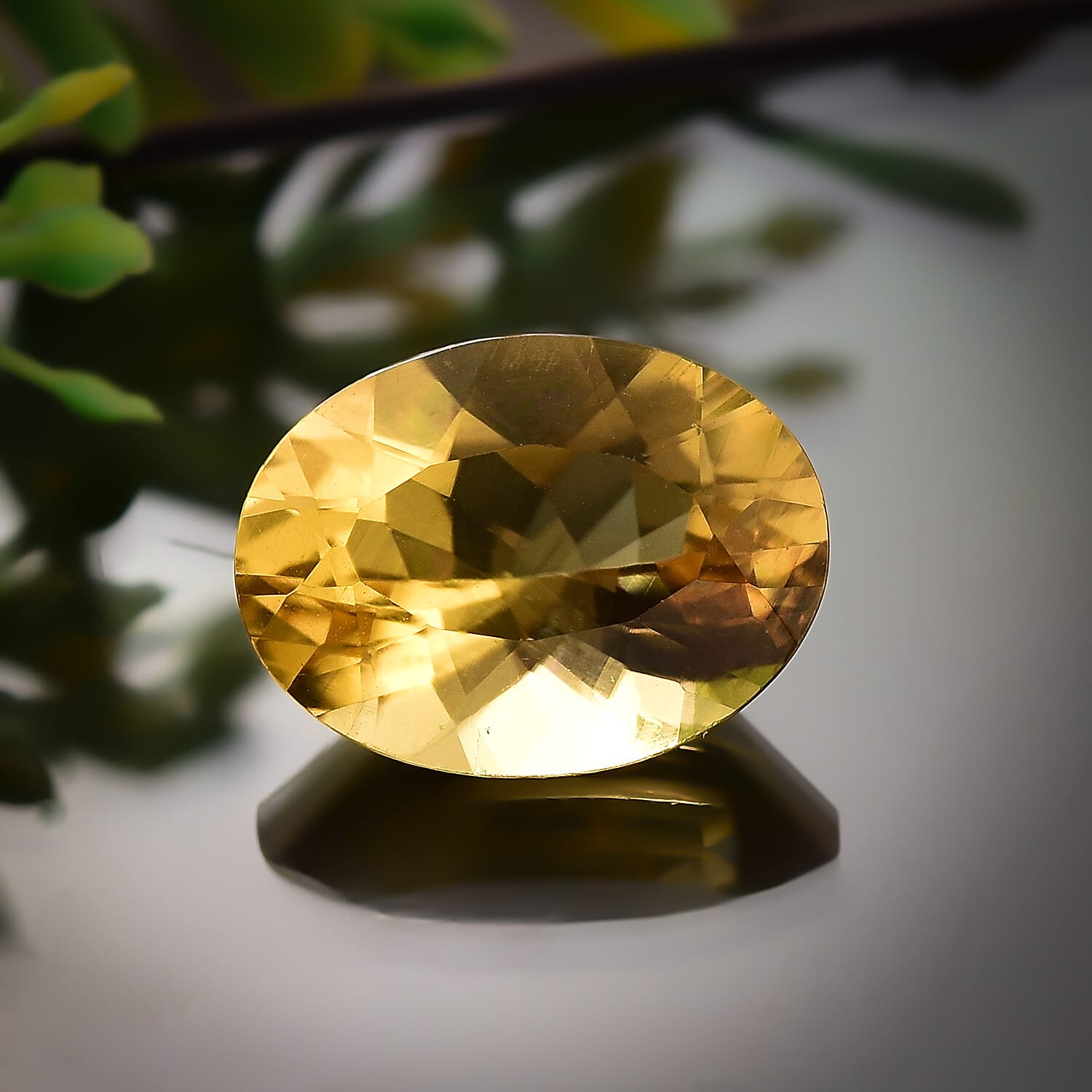 Citrine Oval Shape Gemstone 7.27 Ct.