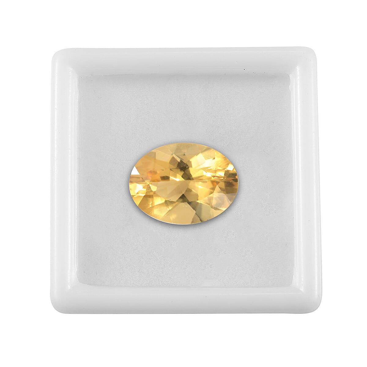 Citrine Oval Shape Gemstone 7.27 Ct.