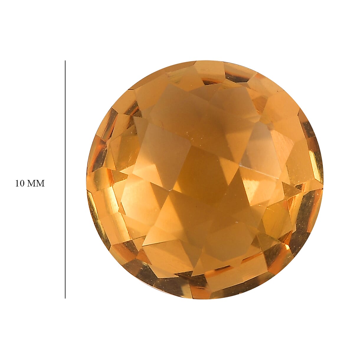 Citrine Round Shape Gemstone 3.05 Ct. Citrine Round Shape Gemstone 3.05 Ct.
