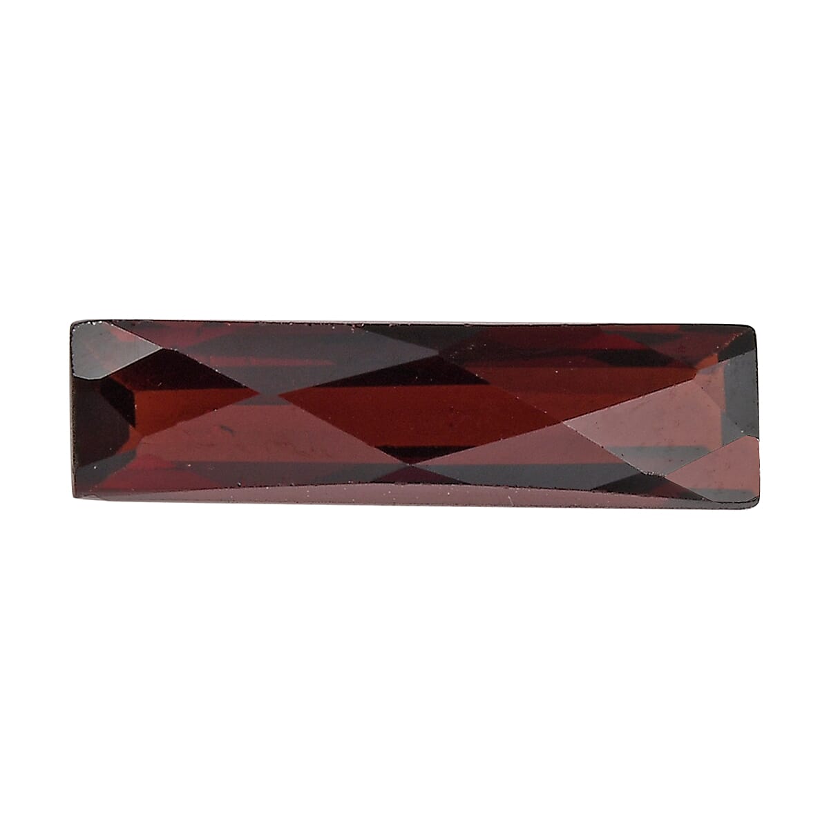 Mozambique Garnet Baguette Gemstone 1.05 Ct.