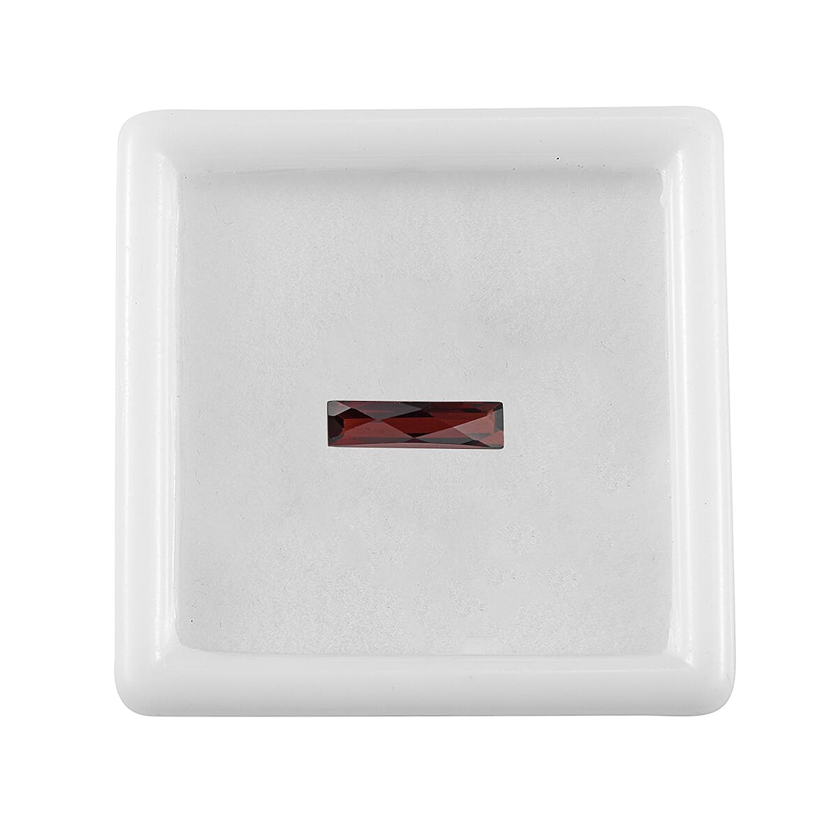 Mozambique Garnet Baguette Gemstone 1.05 Ct.