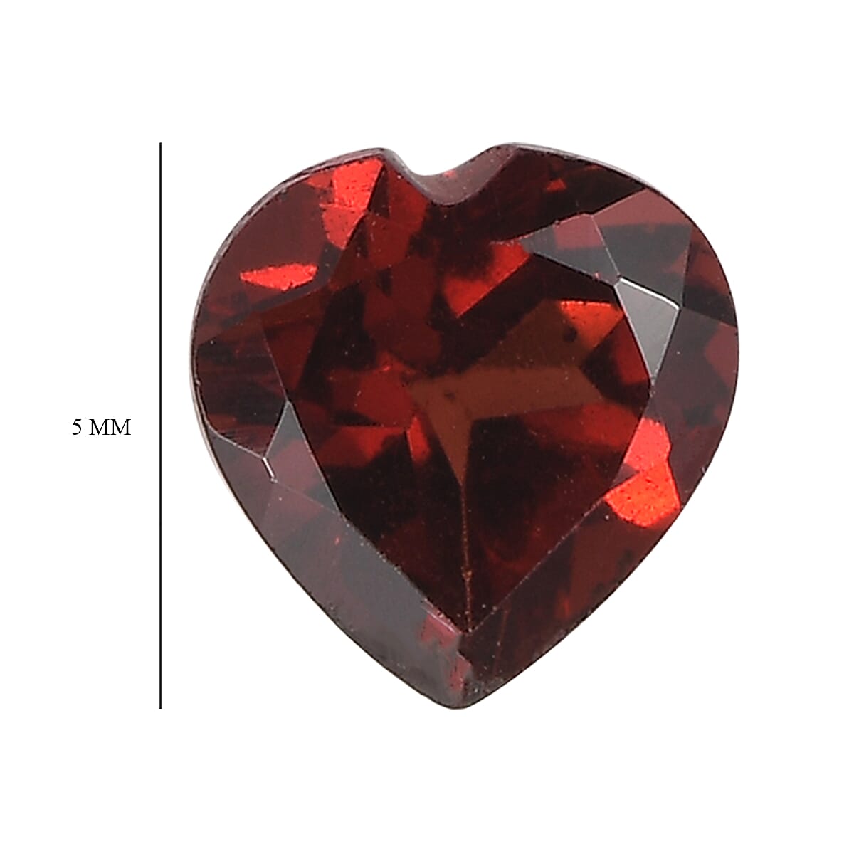 Mozambique Garnet Heart Shape Gemstone 1.49 Ct. Mozambique Garnet Heart Shape Gemstone 1.49 Ct.