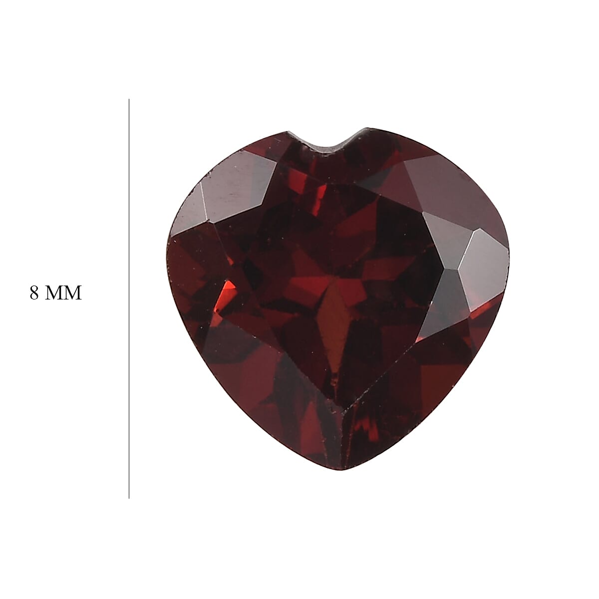 Mozambique Garnet Heart Shape Gemstone 1.75 Ct. Mozambique Garnet Heart Shape Gemstone 1.75 Ct.