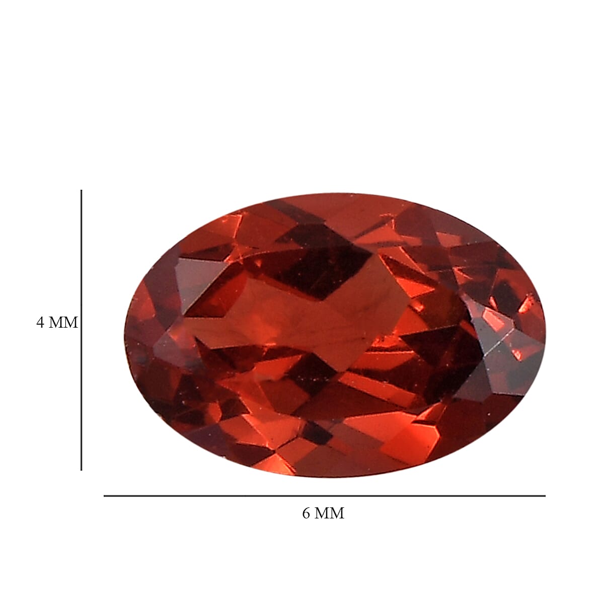 Mozambique Garnet Oval Shape Gemstone 1.46 Ct. Mozambique Garnet Oval Shape Gemstone 1.46 Ct.