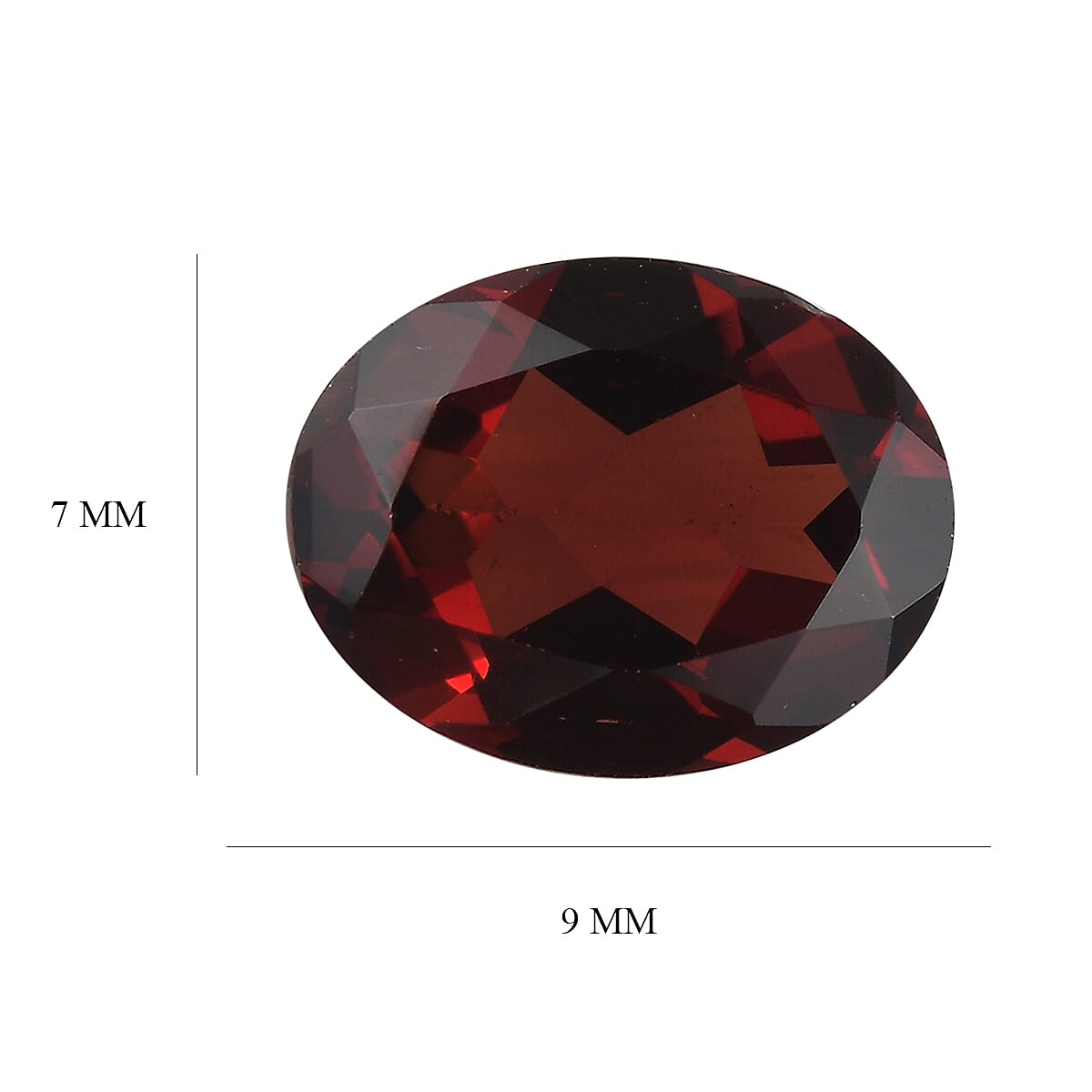 Mozambique Garnet Oval Shape Gemstone 1.98 Ct. Mozambique Garnet Oval Shape Gemstone 1.98 Ct.